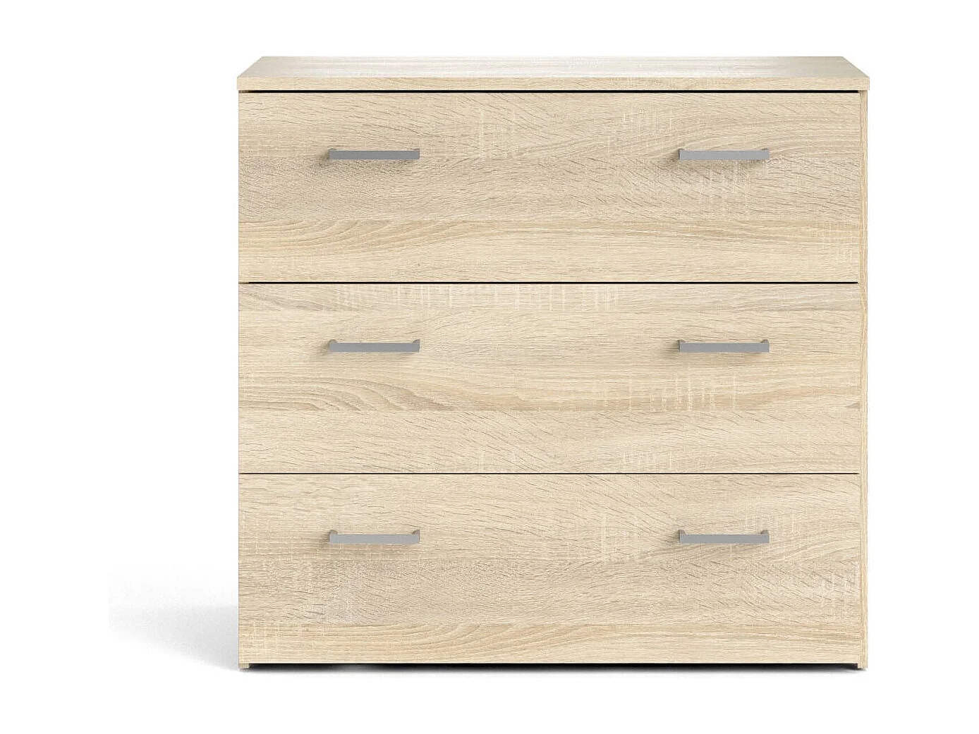 Cómoda Drenaul, Cómoda multiusos, Cómoda de quarto, Armário com gavetas, 74x36 h70 cm, Carvalho