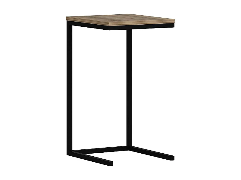 Dmora - Tavolino da salotto Tembin, 35x40 h65 cm, Noce