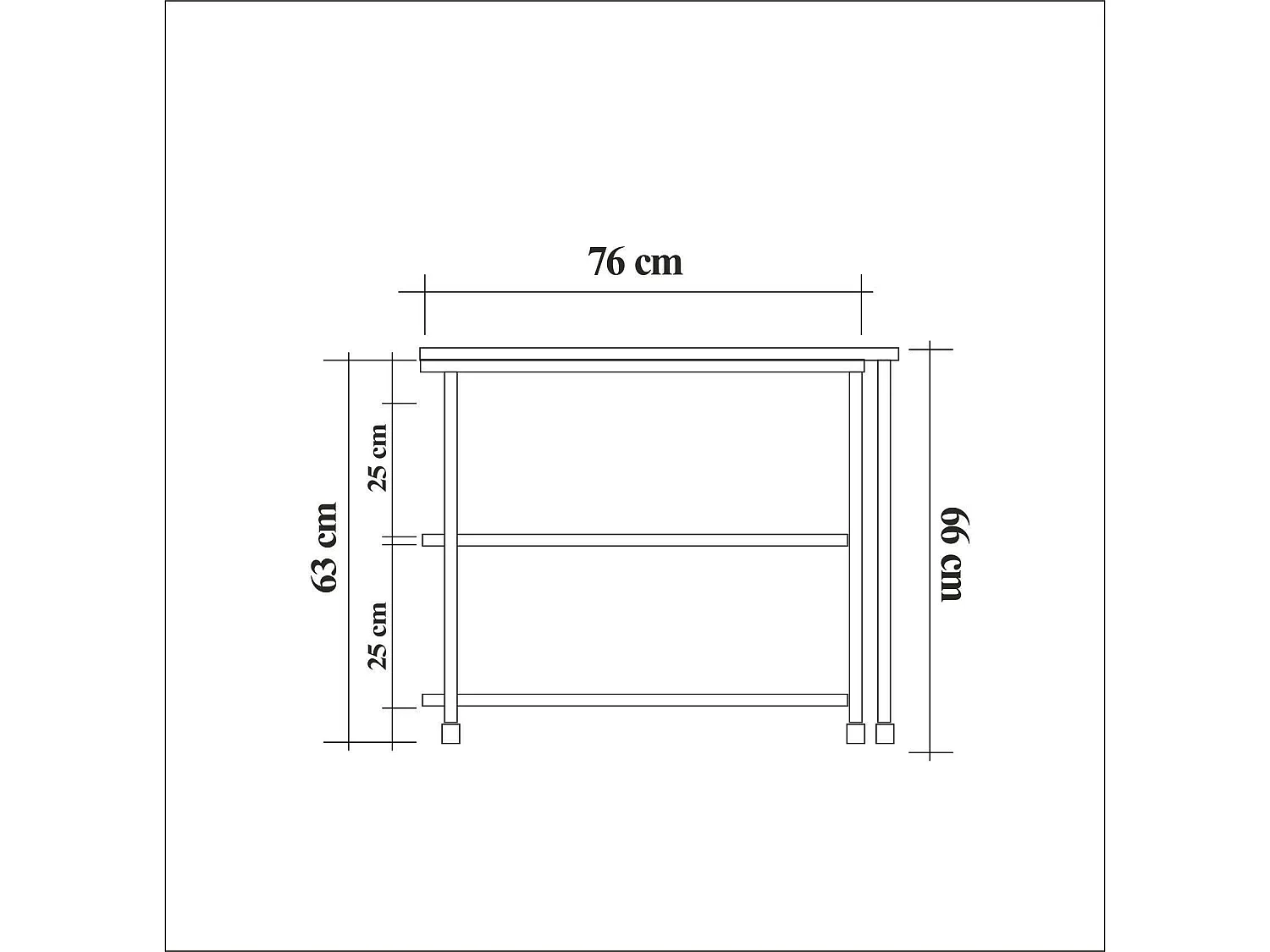 Table basse Dmarcodagrac, Table basse, Porte-revues pour canapé, Etagère de salon, 70x76 h63 cm, Chêne et Noir