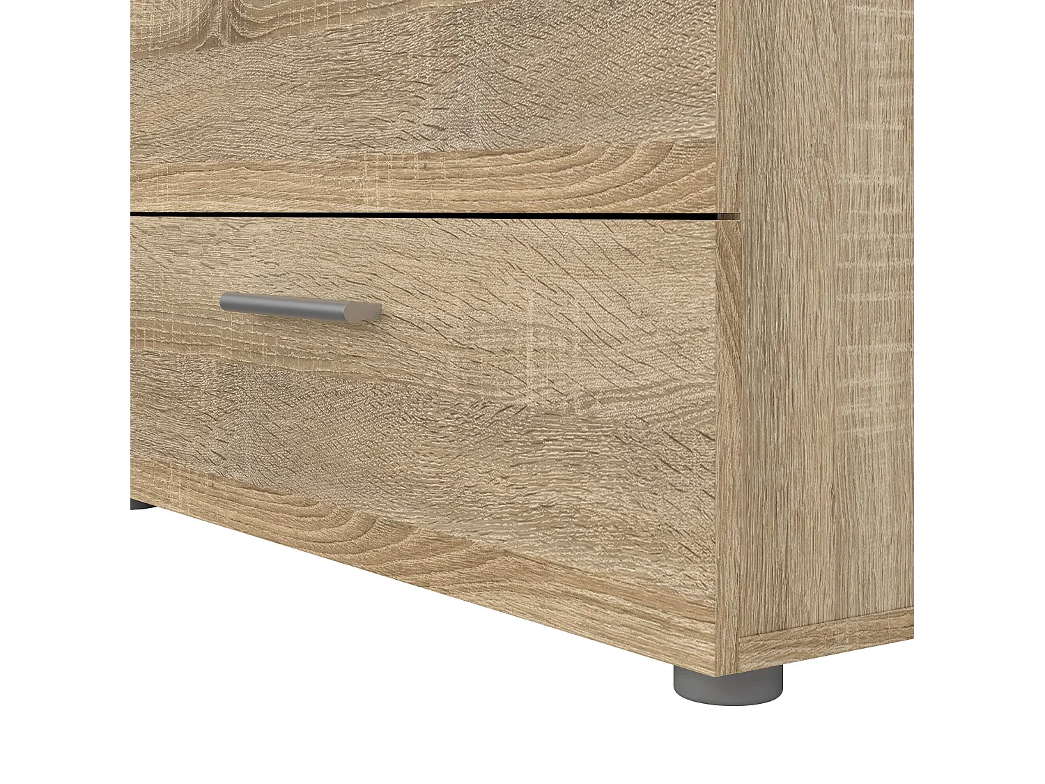 Dmora - Credenza Phethai, 140x40 h82 cm, Quercia