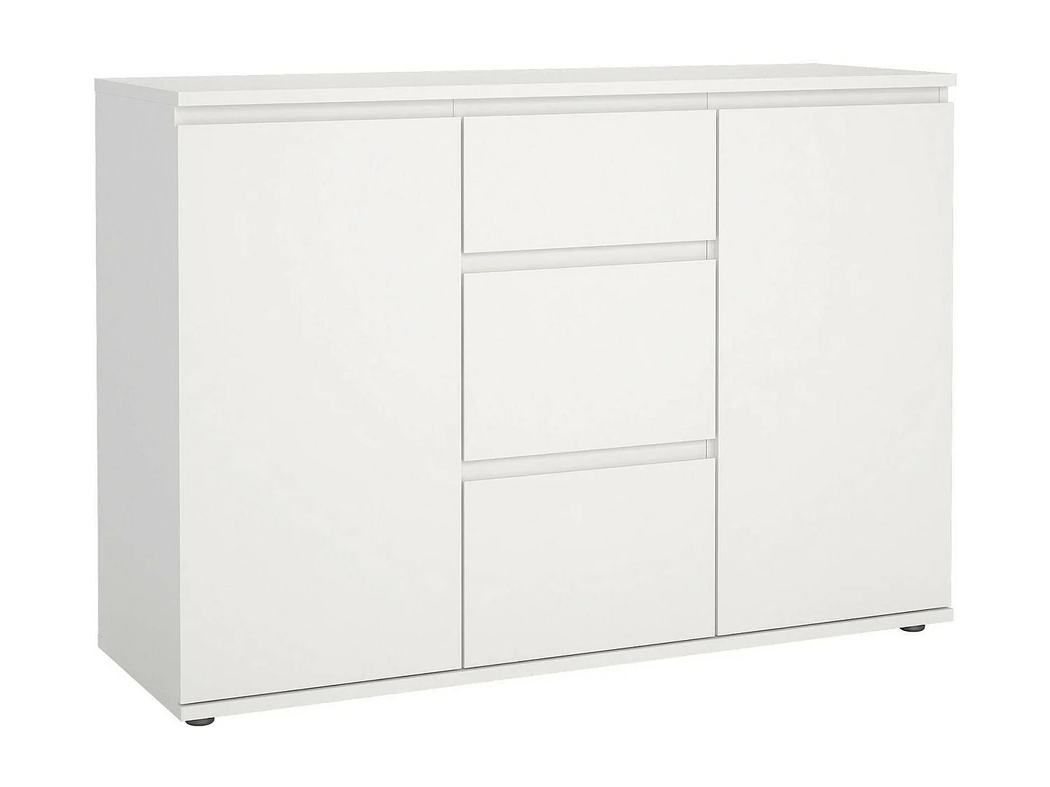 Dsaltutt dressoir, Woonkamerbuffet, Woonkamerdressoir, Keukenkast, 119x40 h84 cm, Wit