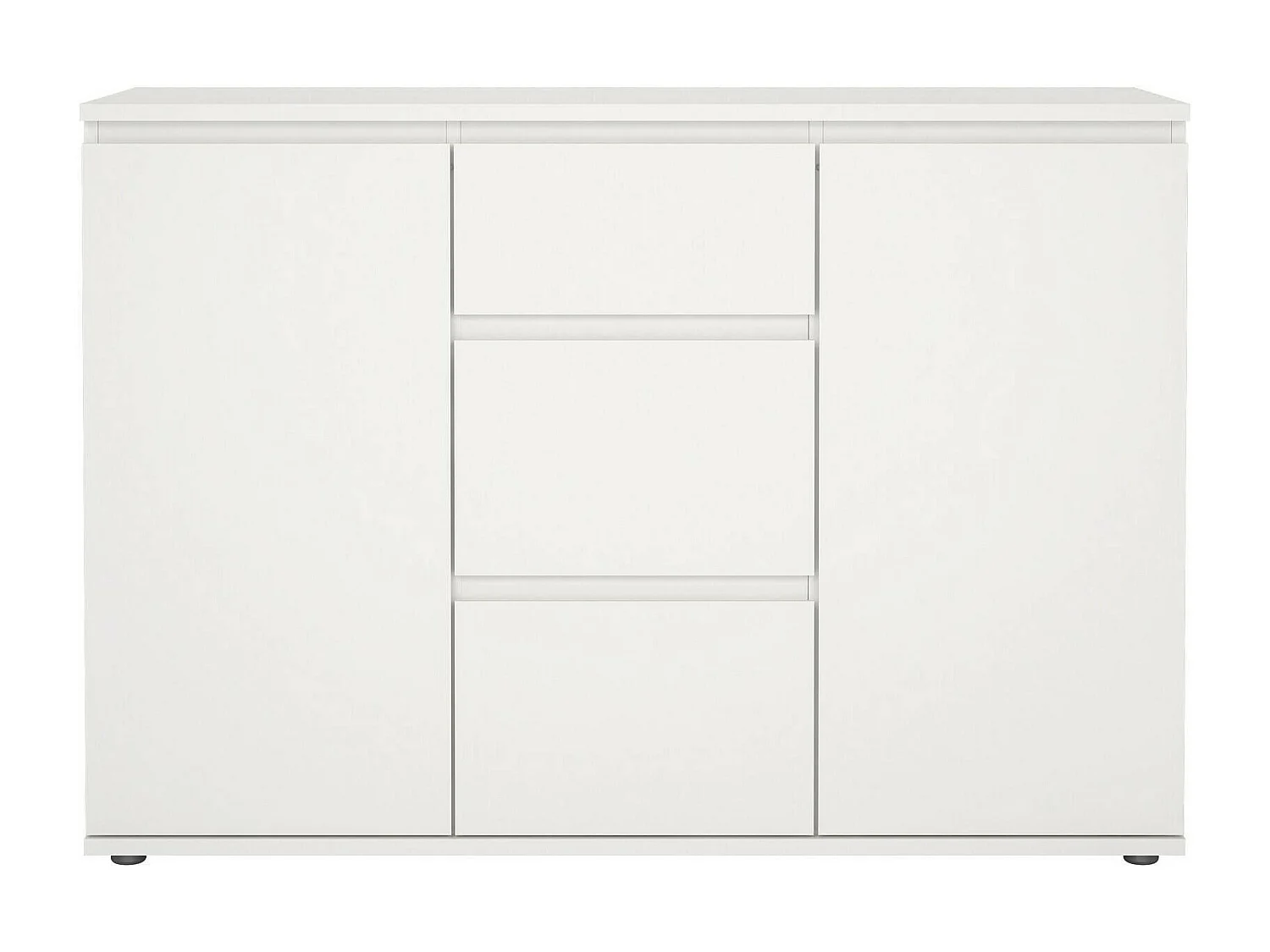 Dsaltutt dressoir, Woonkamerbuffet, Woonkamerdressoir, Keukenkast, 119x40 h84 cm, Wit