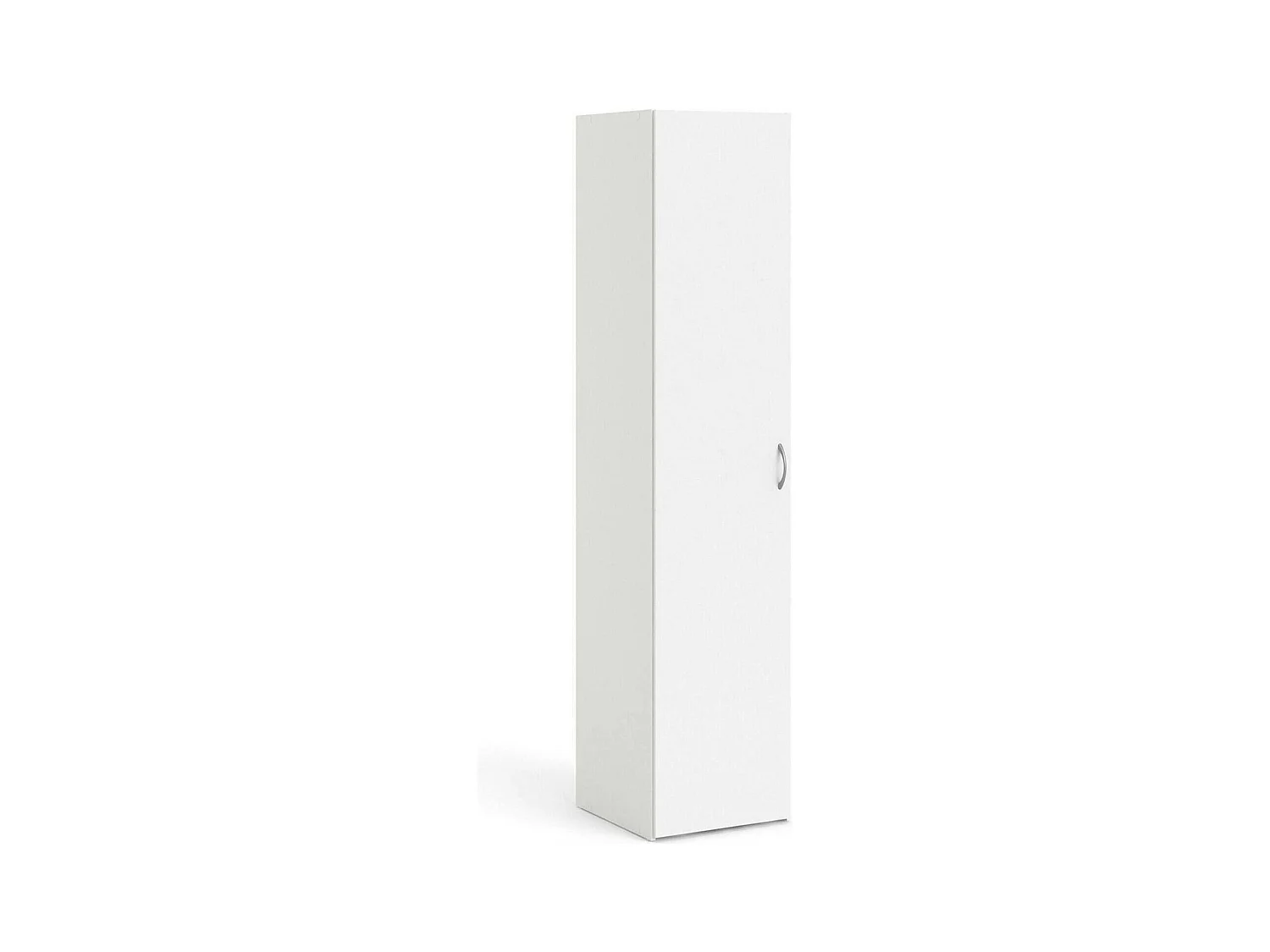 Ddjamanc multifunctionele kledingkast 1 deur, Multifunctionele kast, Schoenenrekkast, Schoenenkast, 42x39 h175 cm, Wit