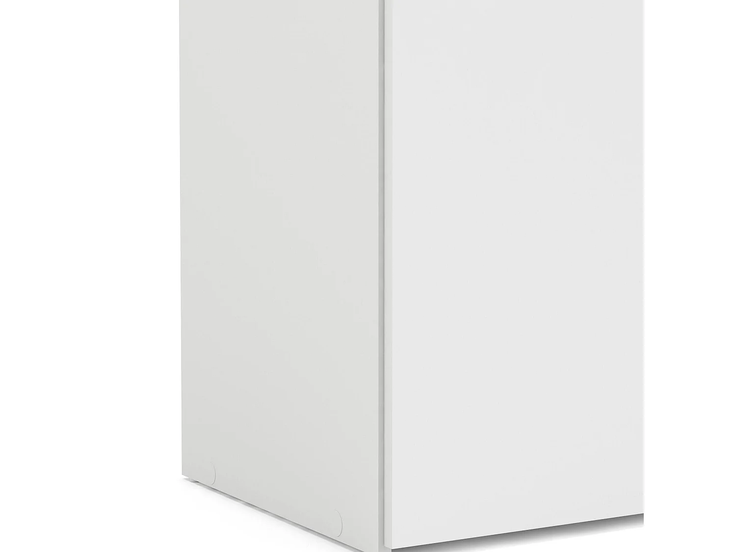 Armario multiusos 1 puerta Ddjamanc, Muebles multifuncionales, Zapatero, Armario para zapatos, 42x39 h175 cm, Blanco