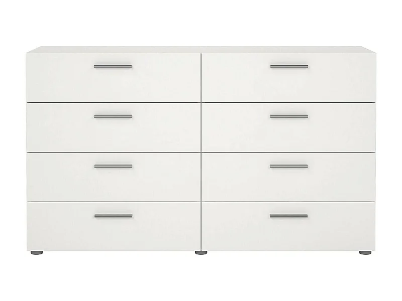 Dsattol dressoir, Woonkamerbuffet, Woonkamerdressoir, Keukenkast, 140x40 h82 cm, Wit