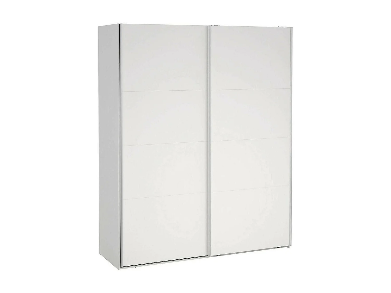 Armoire polyvalente à 2 portes Dpuglies, Meubles multifonctionnels, Casier à chaussures, Support à chaussures pour armoire, 179x65 h220 cm, Blanc