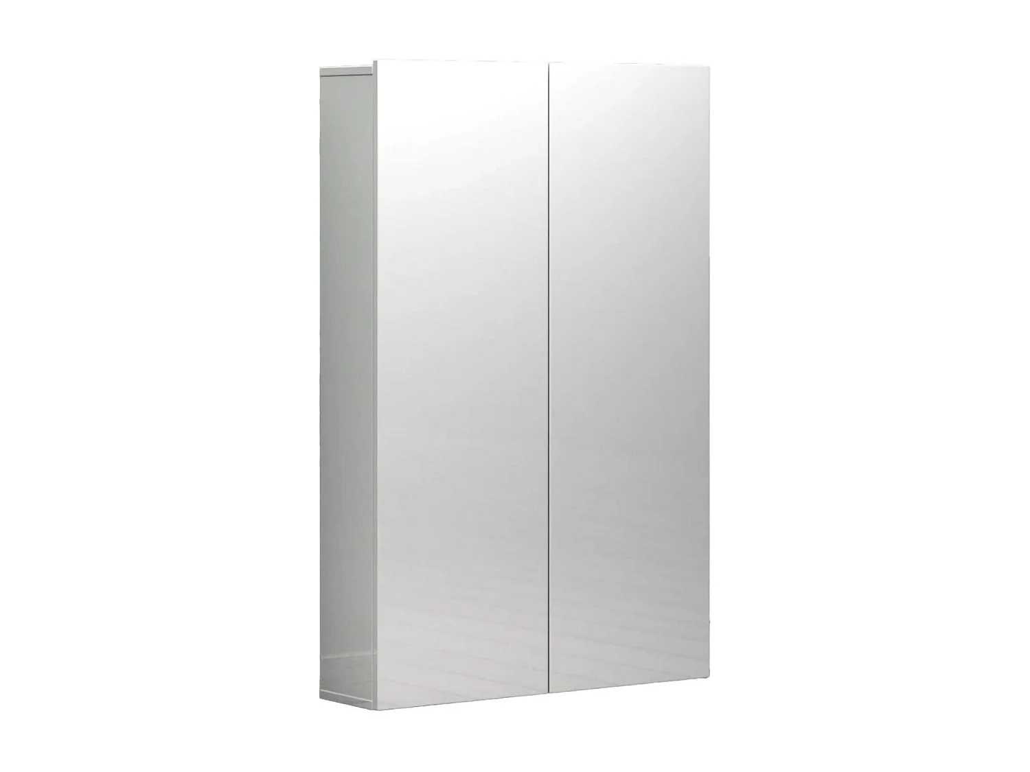 2-türiger MehrzweckschrankDfranchin, Multifunktionale Möbel, Schuhschrank, Besenschrank, Made in Italy, 70x19h115 cm, Glänzendes WeiÃŸ
