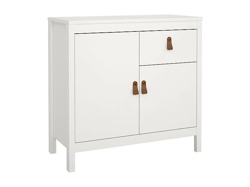 Dsaracin dressoir, Woonkamerbuffet, Woonkamerdressoir, Keukenkast, 82x38 h80 cm, Wit