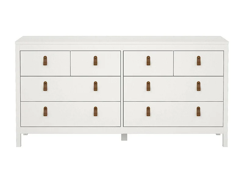 Dsart dressoir, Woonkamerbuffet, Woonkamerdressoir, Keukenkast, 160x38 h80 cm, Wit