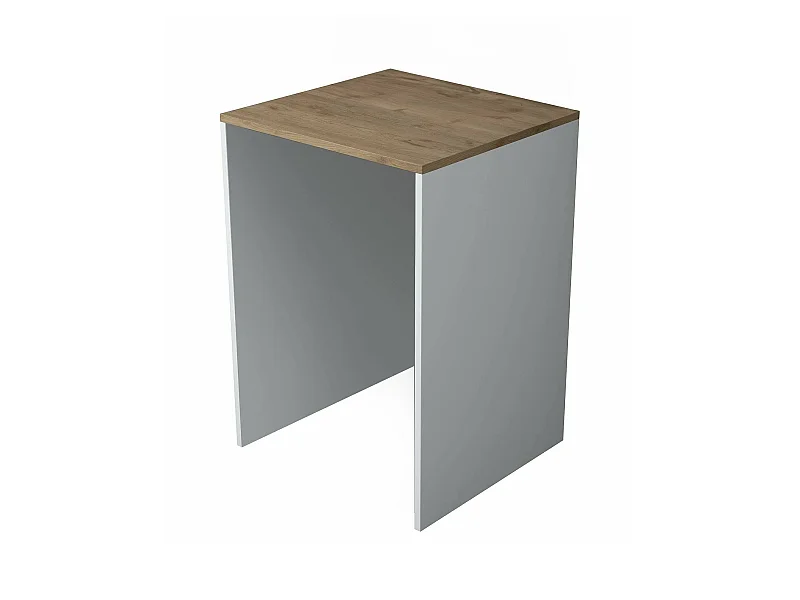 GroÃŸer Mehrzweckschrank Dmagrass, Multifunktionale Möbel, Schuhschrank, Besenschrank, 65x60h92 cm, Walnuss und WeiÃŸ