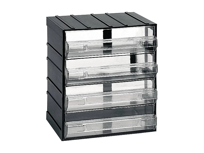 Armoire Polyvalente À 2 Portes, En Pvc, Anthracite, 19.2x14.8h23 Cm