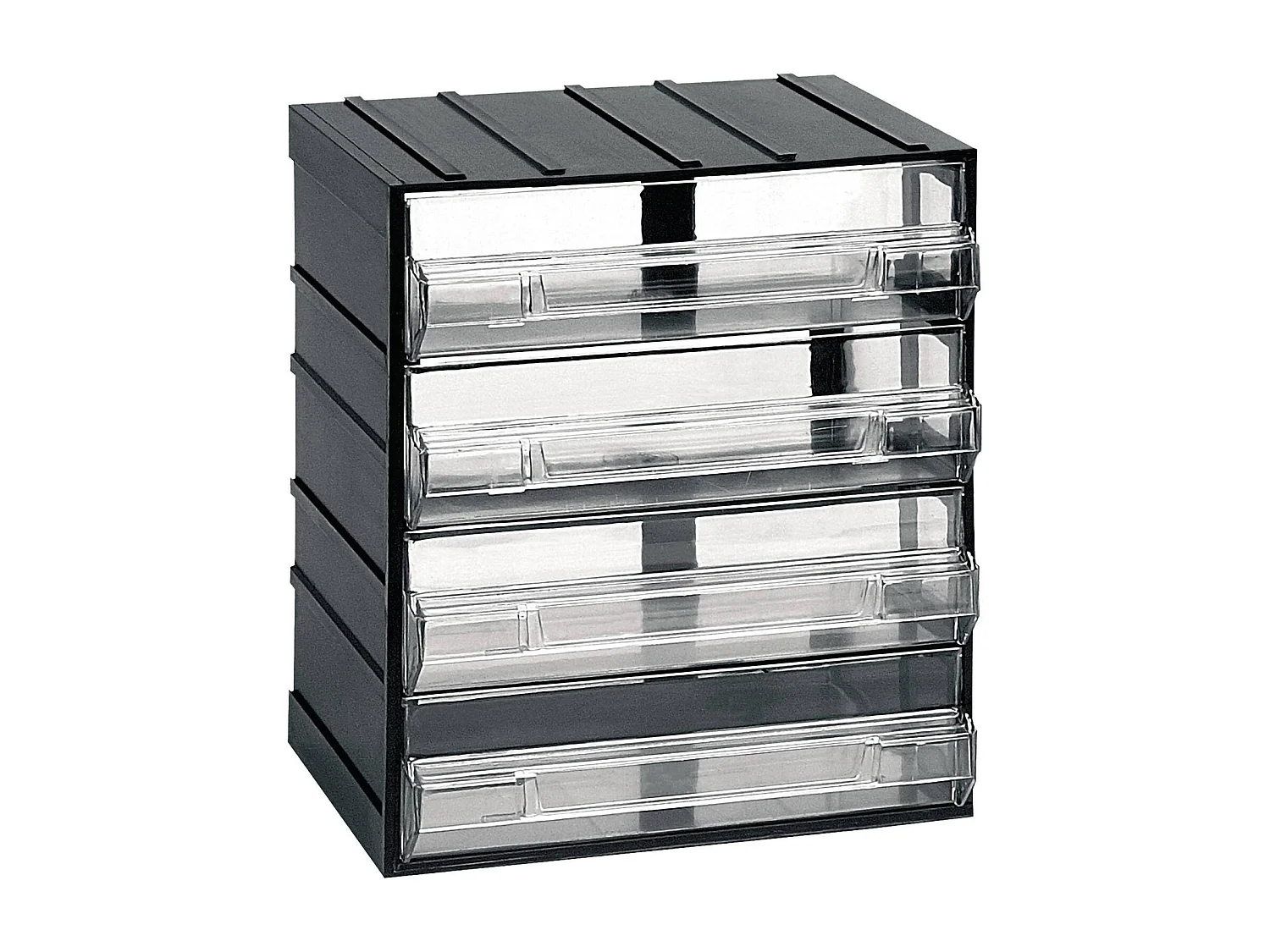 Armoire Polyvalente À 2 Portes, En Pvc, Anthracite, 19.2x14.8h23 Cm