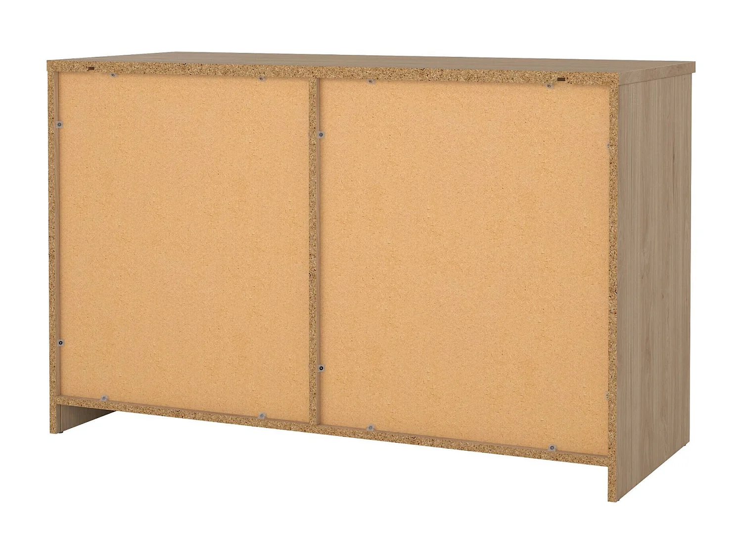 Dmora - Credenza Bebinca, 119x50 h76 cm, Rovere