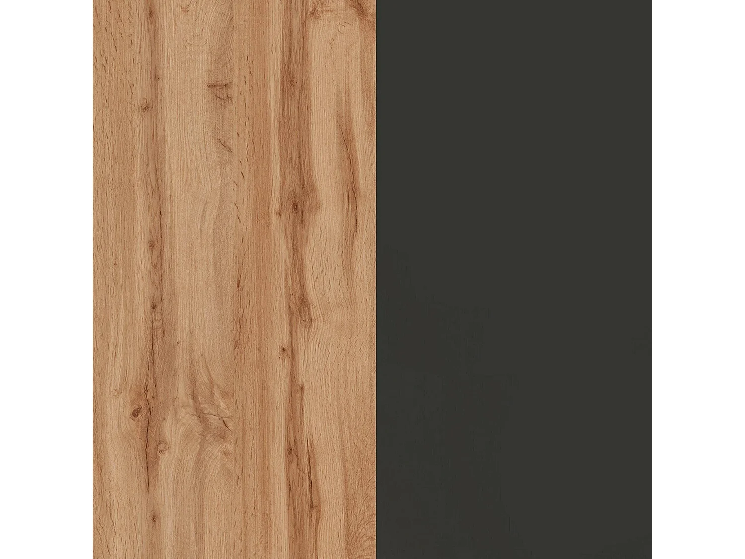 Cozinha completa Dcastill, Conjunto com despensa, Armário de cozinha, Kit de bloco linear, 100% Fabricado em Itália, 255x60h85 cm, Antracite e Carvalho