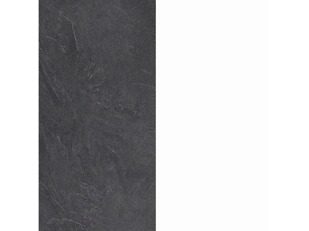 Küchenschrank Dcasiragh, Mehrzweckschrank, Küchenzeile Schrank, Multifunktionales Kühlregal, 100 % Made in Italy, 30 x 60 x 165 cm, glänzendes WeiÃŸ und Schiefer