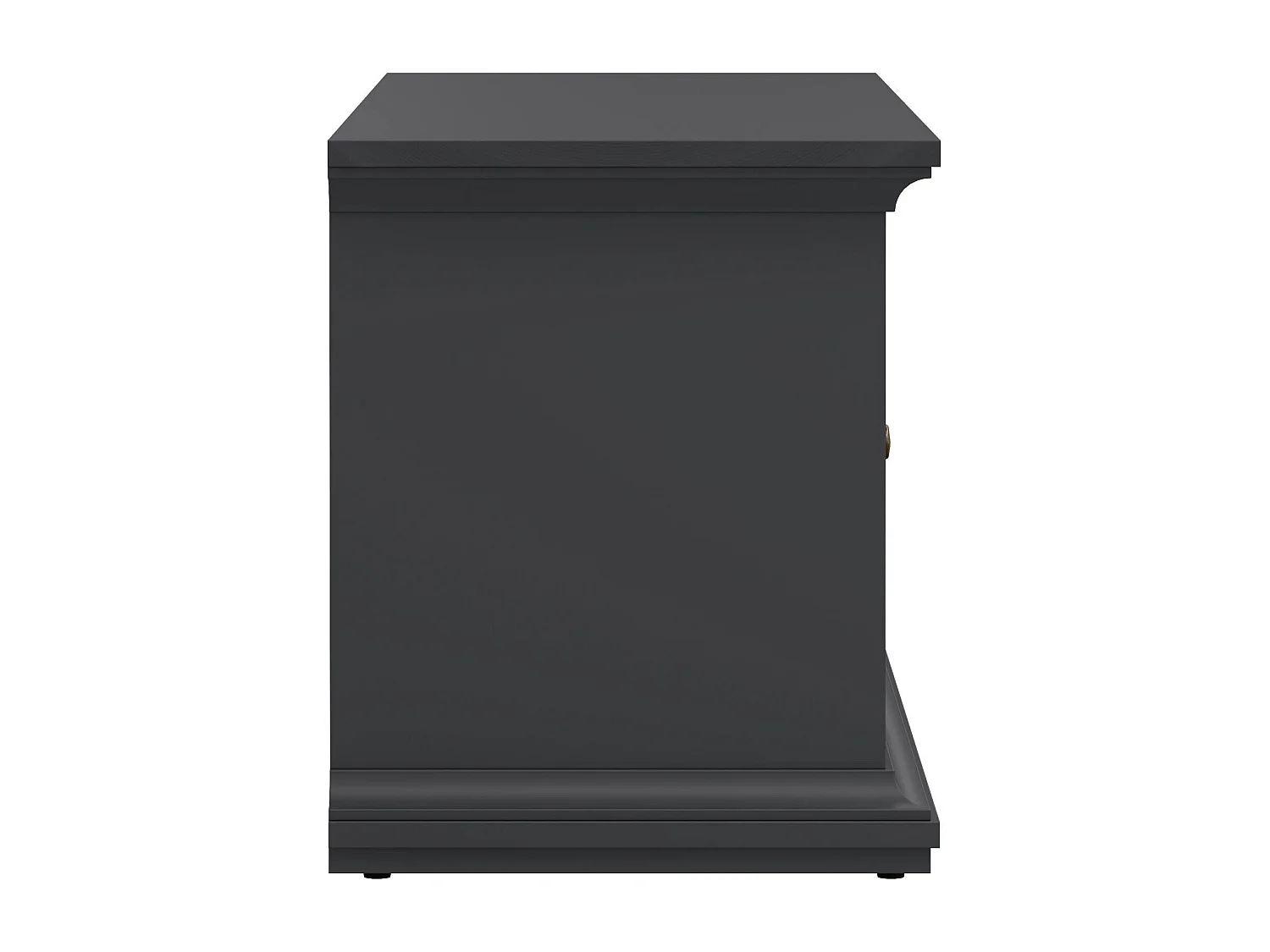 Meuble TV Dthura, Buffet de salon, Armoire basse pour TV, Base murale de rangement, 149x42 h51 cm, Gris