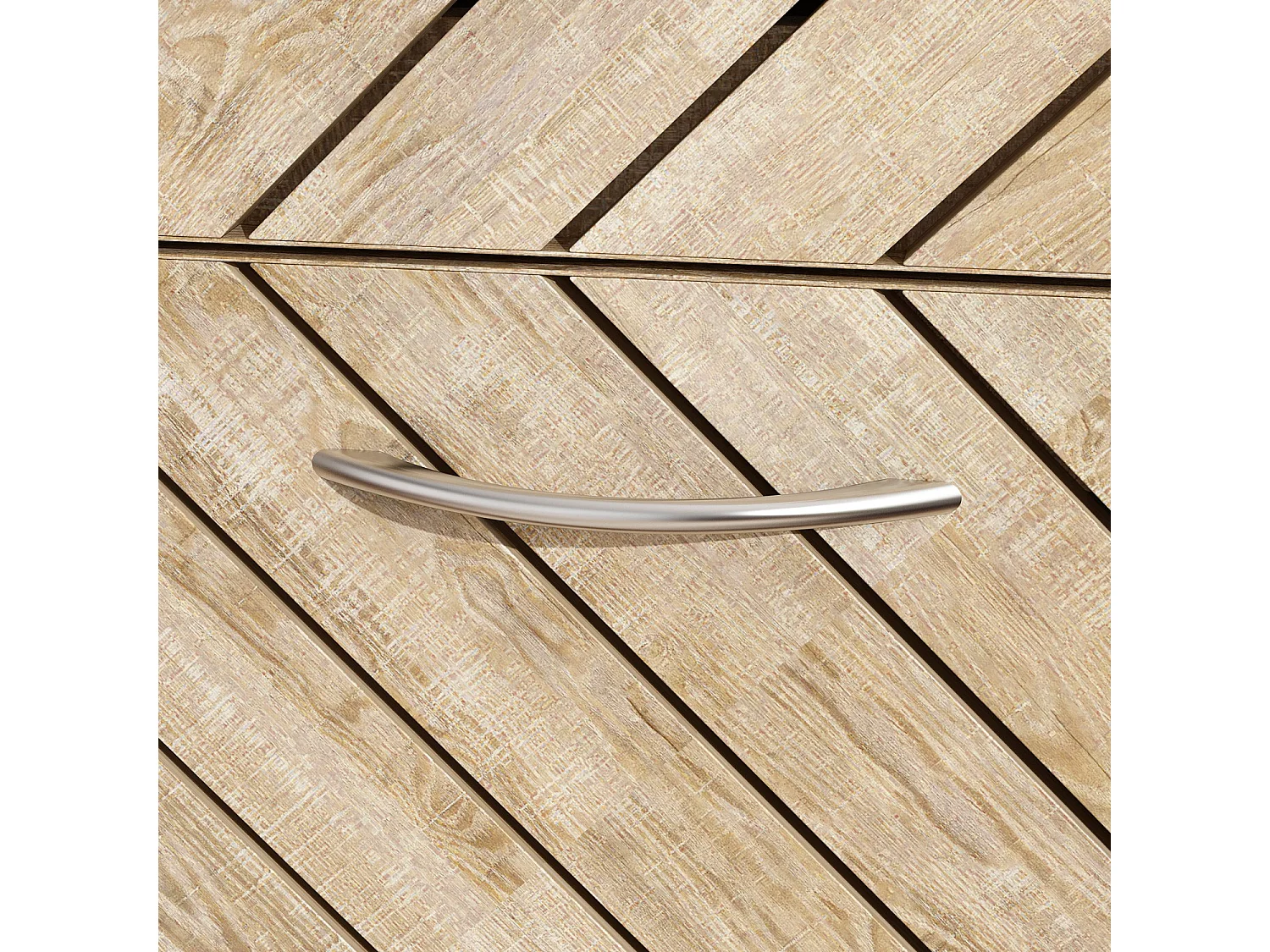 Meuble à chaussures meuble d'entrée avec abattants 3 niveaux 16 paires des chaussures 54x24x107cm Marron clair