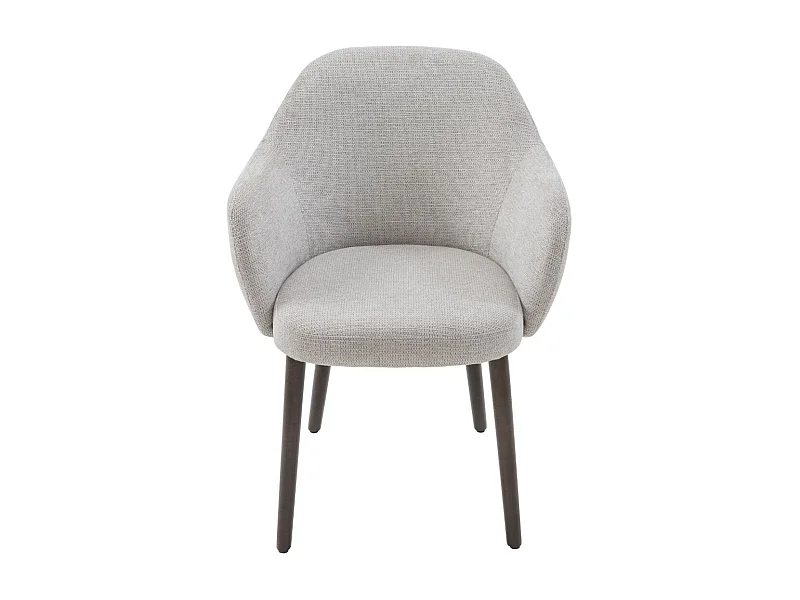 Lot de 6 fauteuils bridge en tissu L51 cm - ERNEST