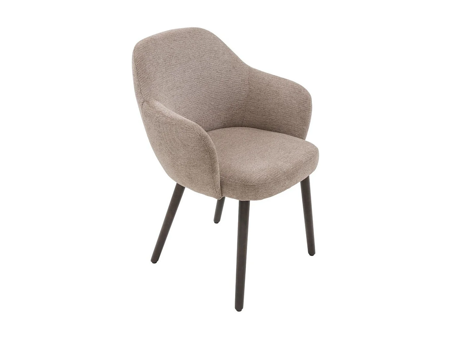 Set di 6 poltrone bridge in tessuto grigio L51 cm - ERNEST