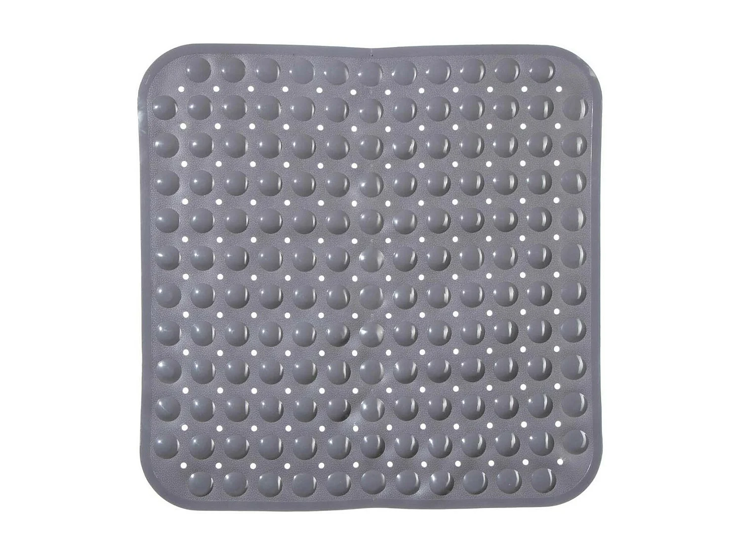 Fond de Douche PVC "Anti-Dérapant" 54x54cm Gris