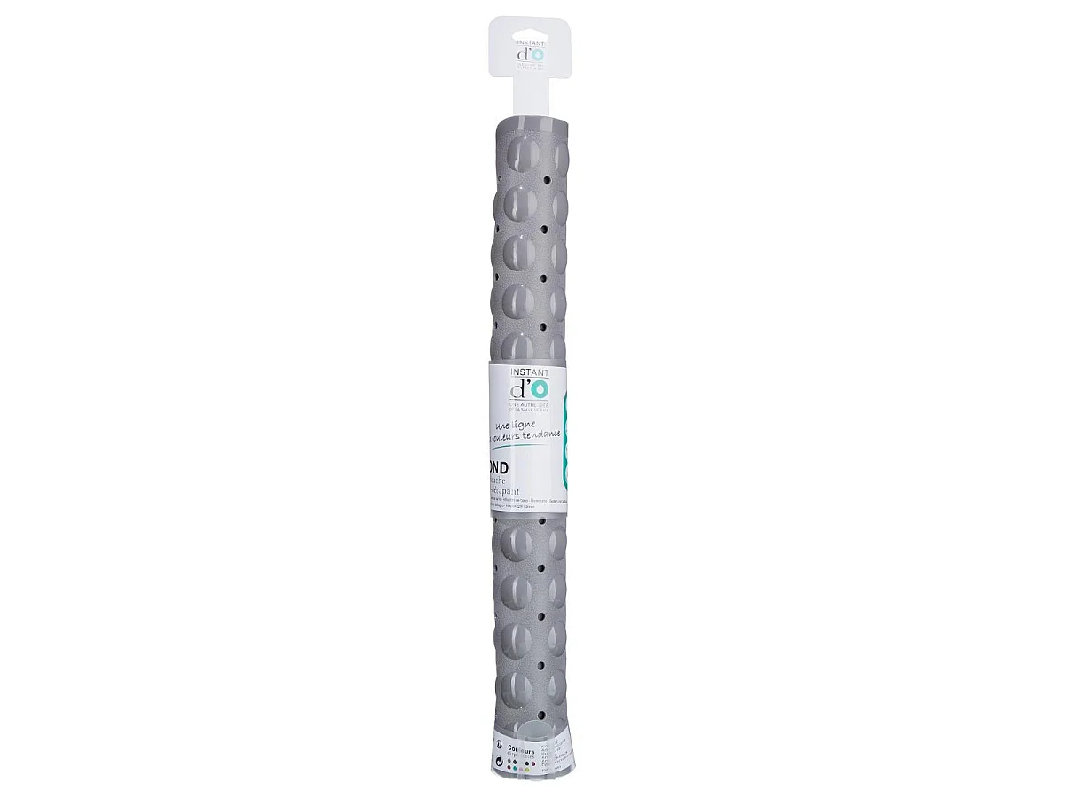 Fond de Douche PVC "Anti-Dérapant" 53x53cm Gris