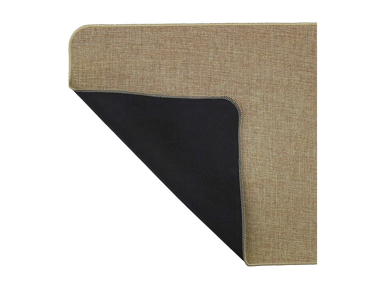 Tapis Déco Tissé Uni "Manea" 45x120cm Beige