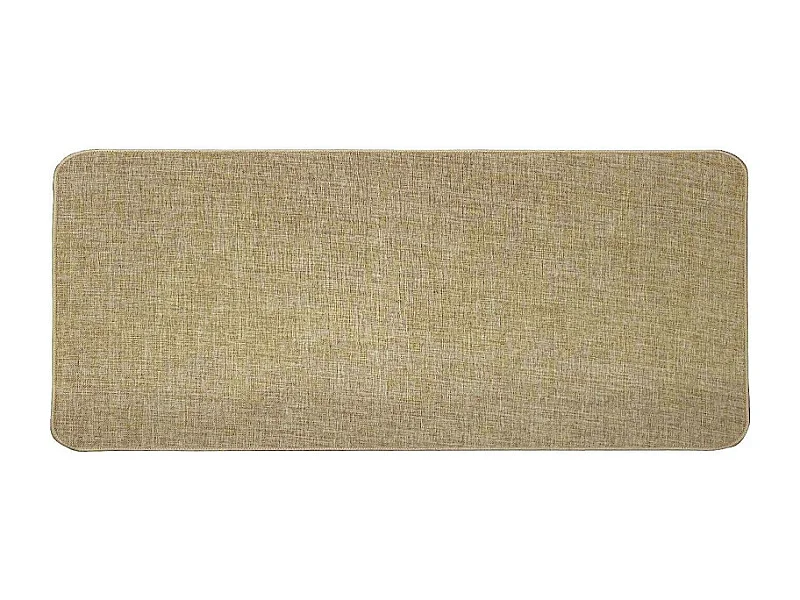 Tapis Déco Tissé Uni "Manea" 45x120cm Beige