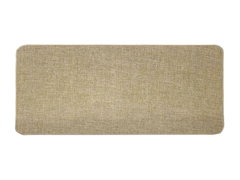 Tapis Déco Tissé Uni "Manea" 45x120cm Beige