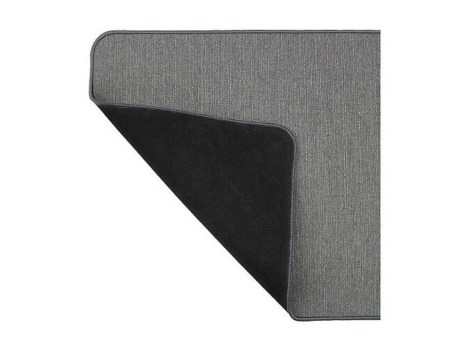 Tapis Déco Tissé Uni "Manea" 45x75cm Gris