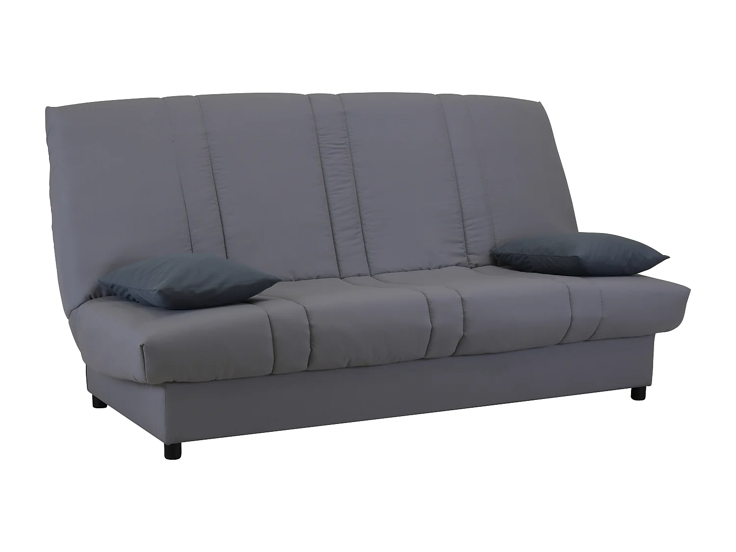 Schlafsofa Klappsofa - Stoff - Grau - FARWEST III