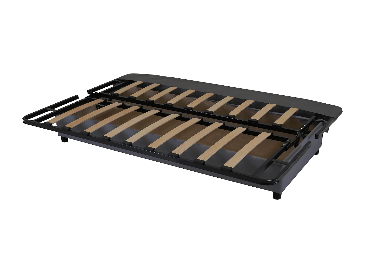 Schlafsofa Klappsofa - Stoff - Grau - FARWEST III