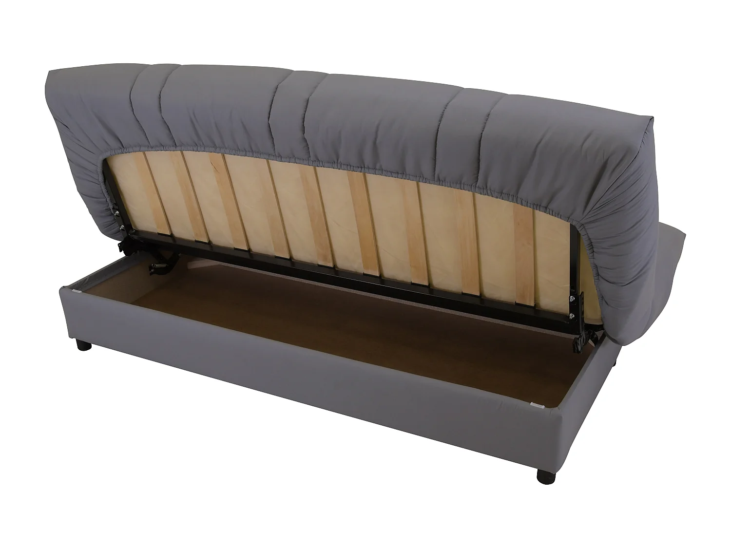 Schlafsofa Klappsofa - Stoff - Grau - FARWEST III