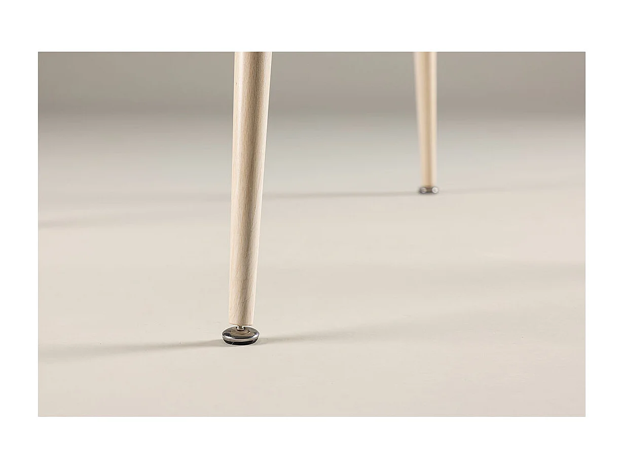 Table à Manger Design "Plaza" 100cm Naturel