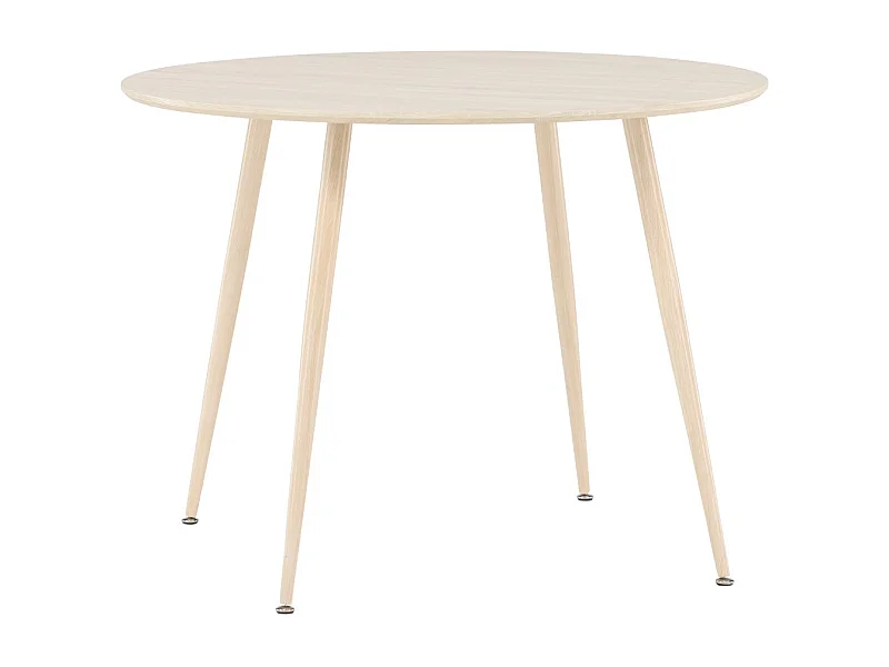 Table à Manger Design "Plaza" 100cm Naturel