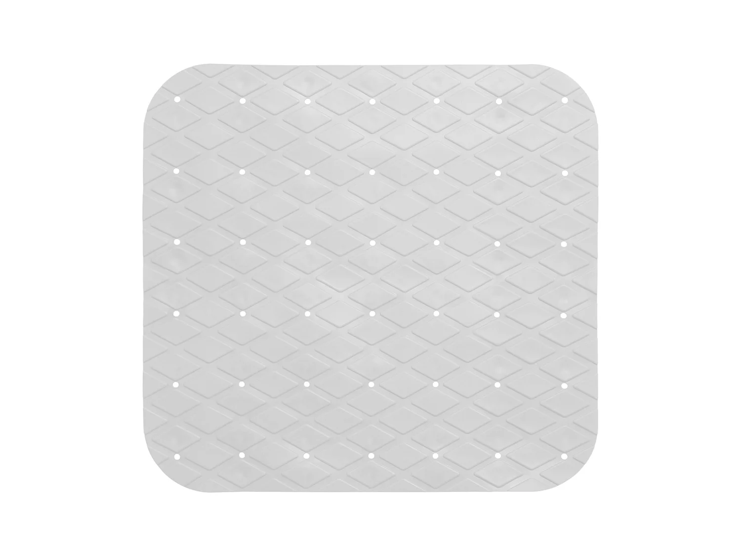 Fond de Douche PVC "Diamond" 55x55cm Blanc