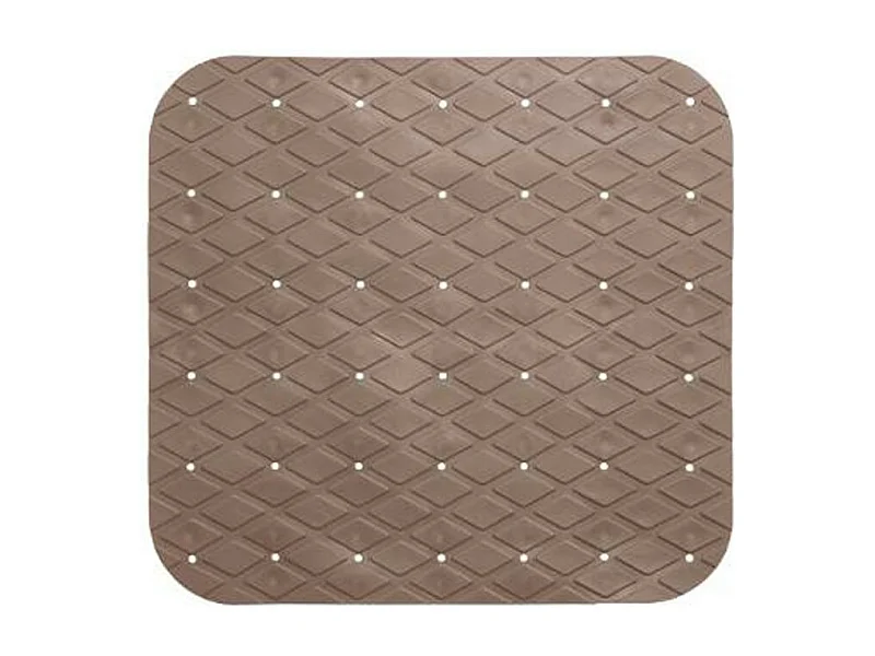 Fond de Douche PVC "Diamond" 55x55cm Taupe
