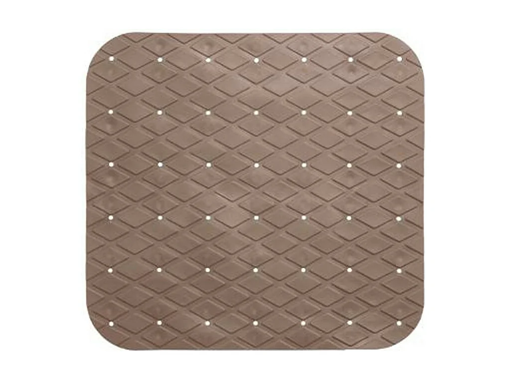 Fond de Douche PVC "Diamond" 55x55cm Taupe