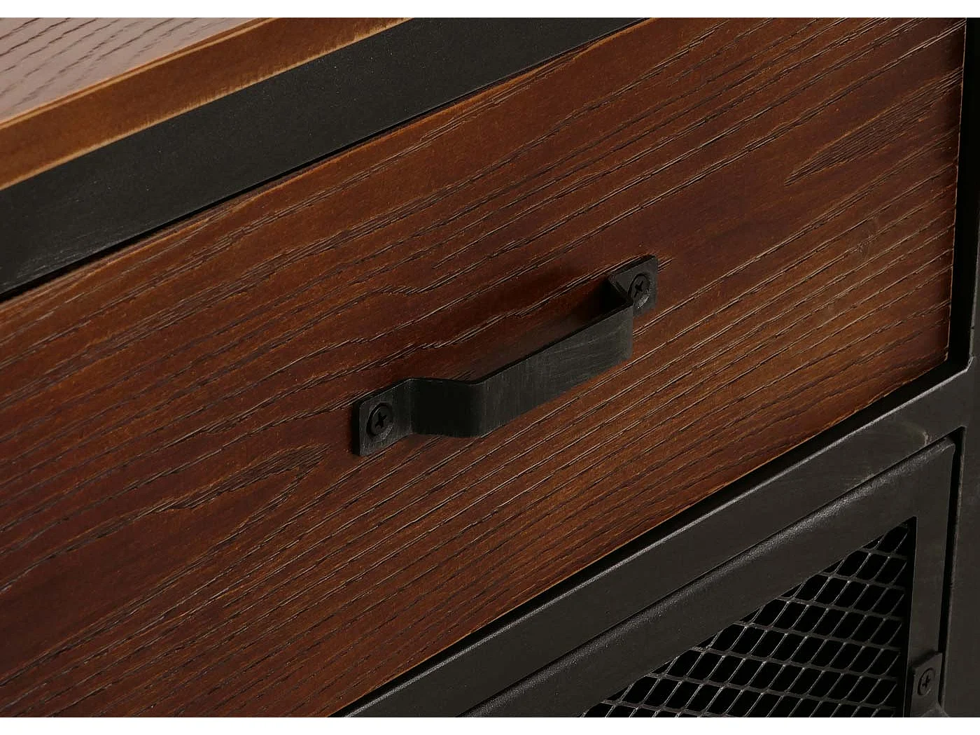 Cómoda MCW-N28,  preto, castanho