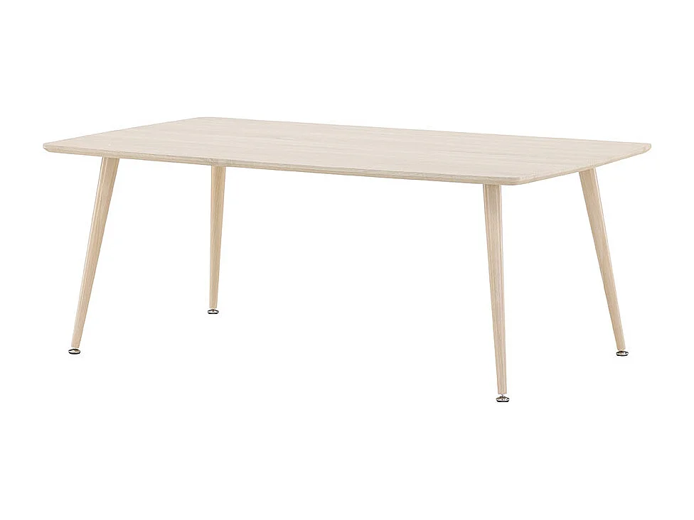 Plaza table basse whitewash.