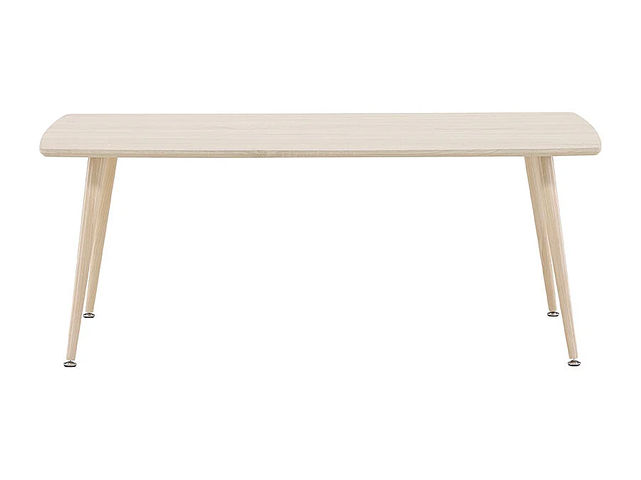 Plaza table basse whitewash.