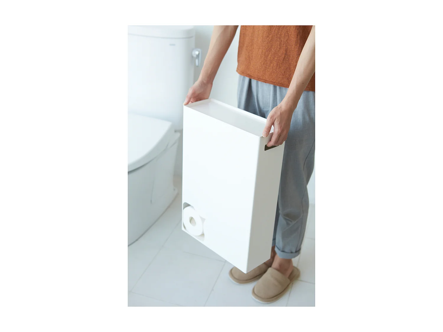 Rangement pour papier toilette L33 cm - PLATE