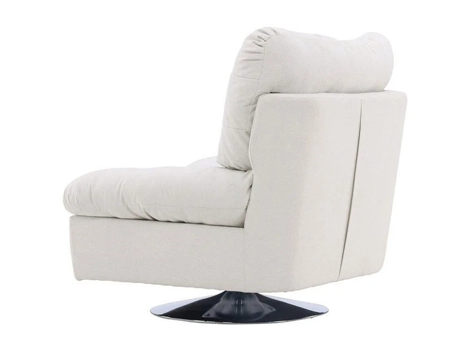 Florens fauteuil blanc cassé.