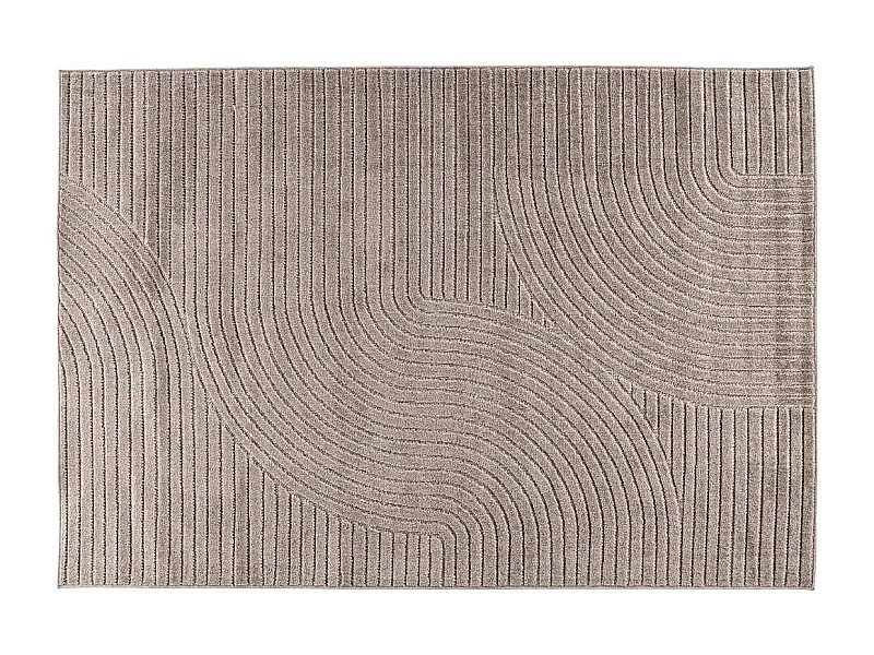 Vince vloerkleed 240x340 cm bruin.