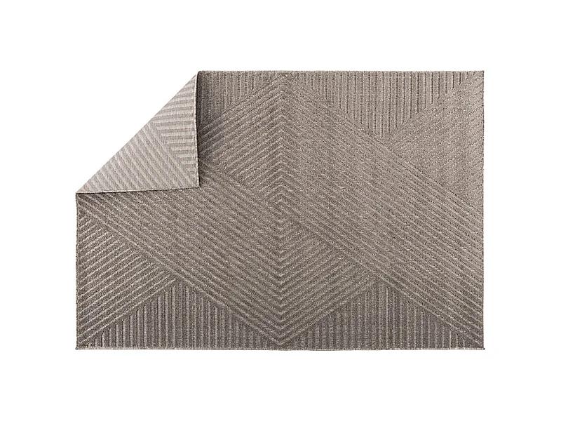 Aron Teppich 240x340 cm braun.