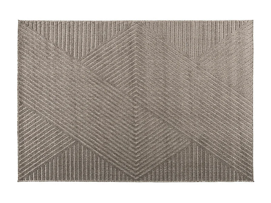 Tapis Déco "Aron Solar" 240x340cm Marron