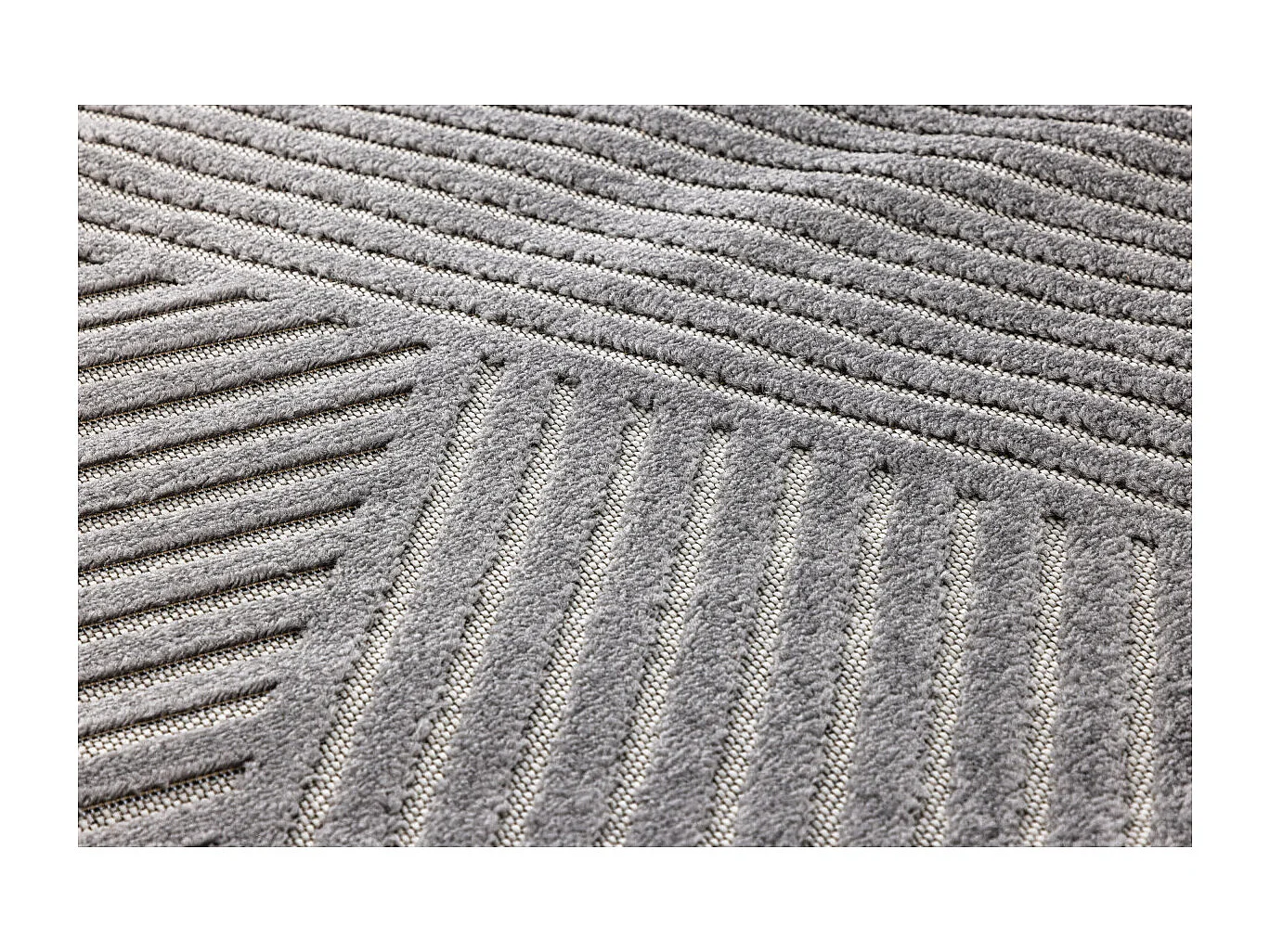 Tapis Déco "Aron Solar" 160x230cm Gri
