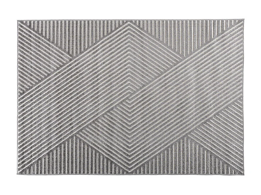 Aron tapis 160x230 cm gris.