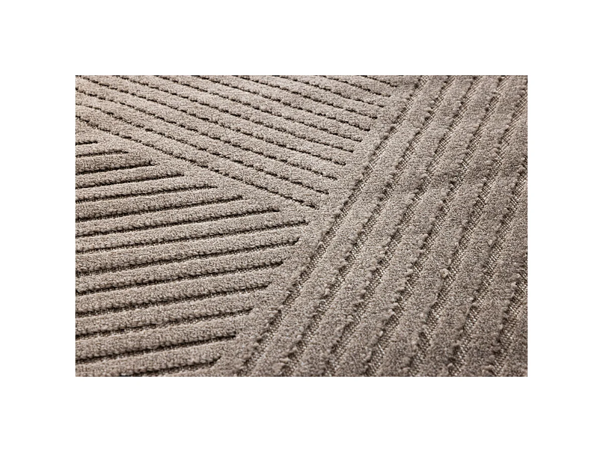 Aron Teppich 160x230 cm braun.