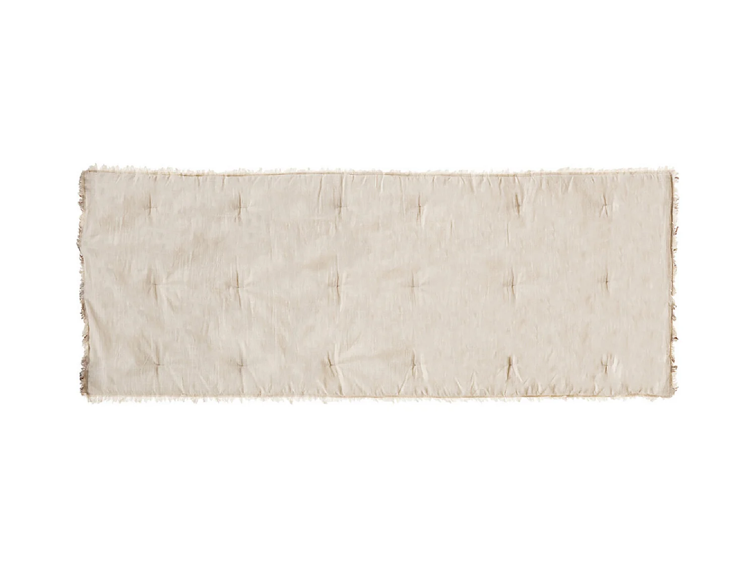 Matelas de Sol Déco "Rivi" 60x180cm Ivoire