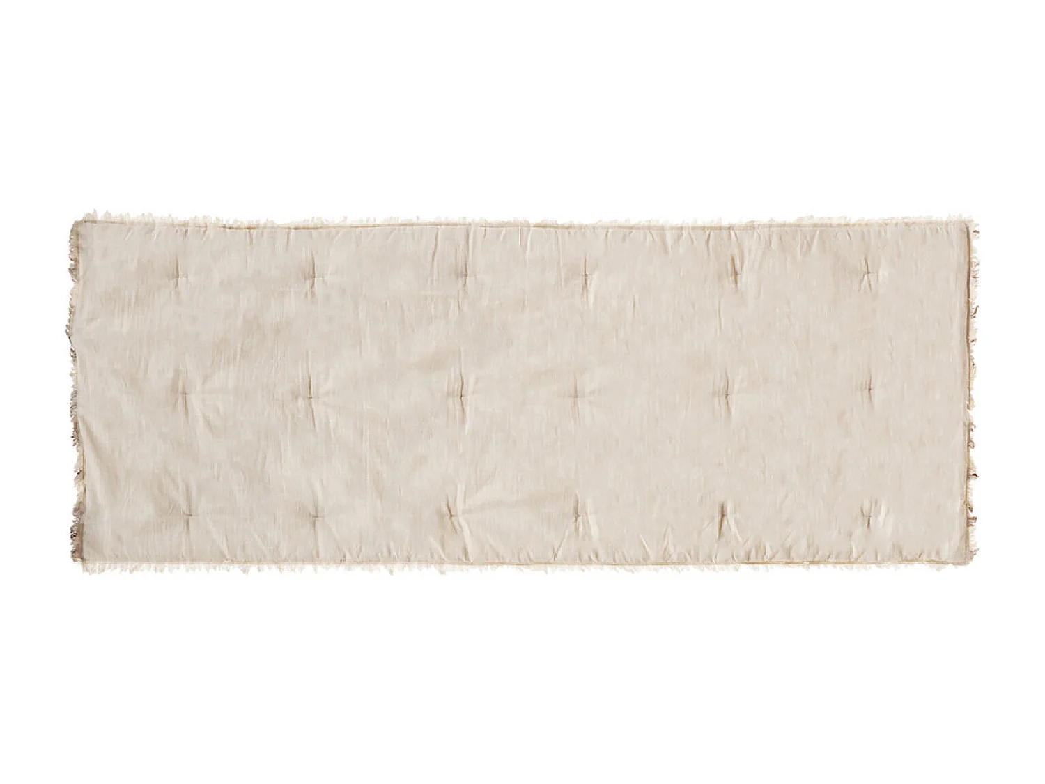 Matelas de Sol Déco "Rivi" 60x180cm Ivoire